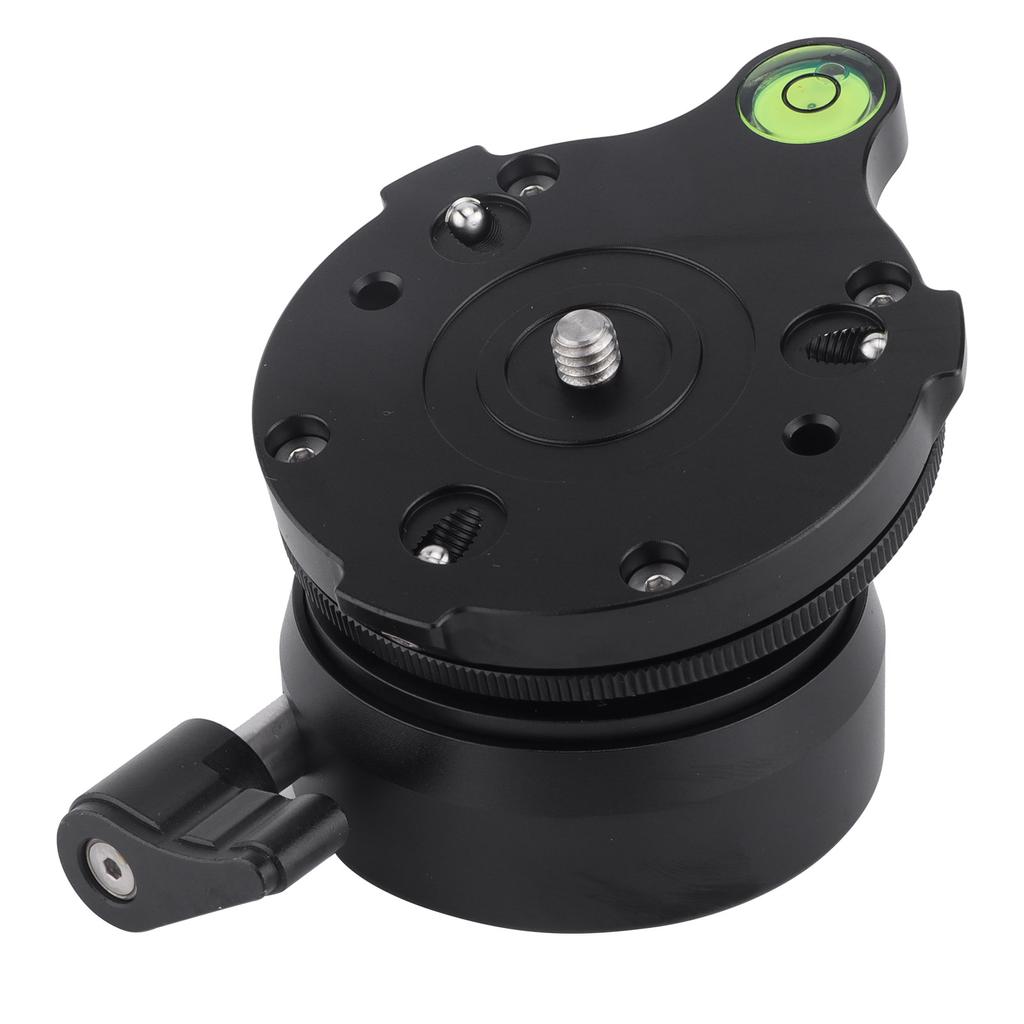 Tripod Head DY‑60N Tripod Leveling Base Leveler Adjusting Plate for DSLR Camera