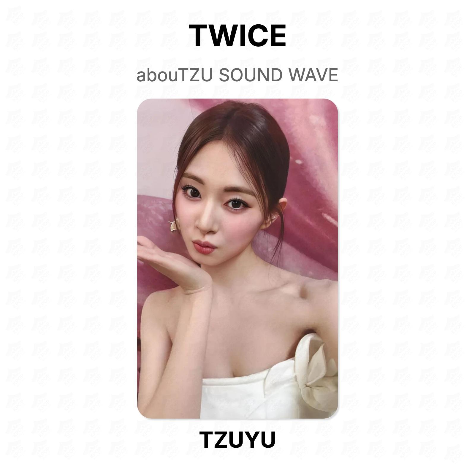 TWICE abouTZU SOUND WAVE Official Photocard TZUYU 02