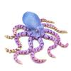 Vibrant Color 3D Printed Octopus Figurine 3D Printed Jointed Body Jointed Body Figurine Versatile Design Animal Simulation Model