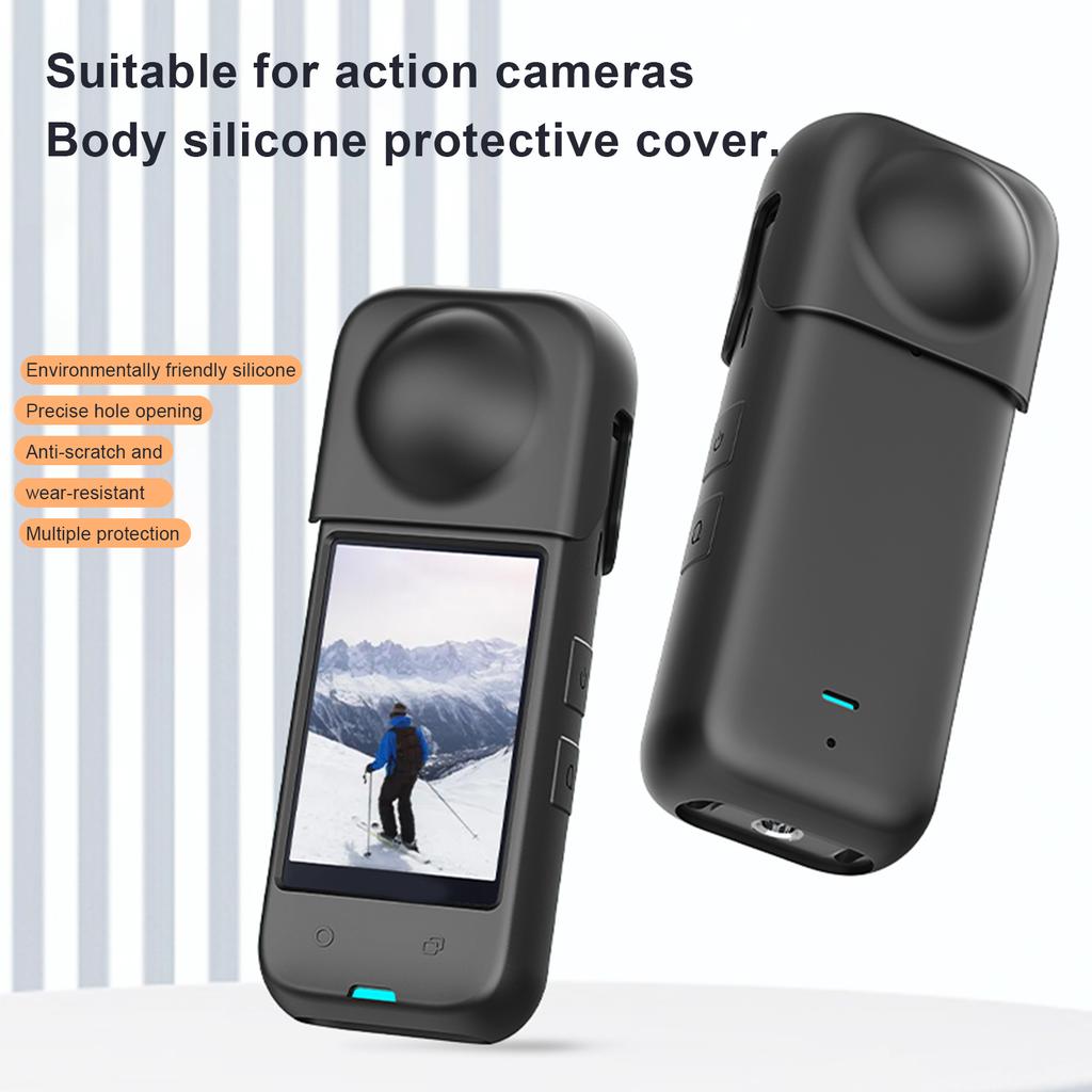 Camera Protective Case Scratch-Resistant Camera Protective Cover Action Camera Silicone Protective Skin