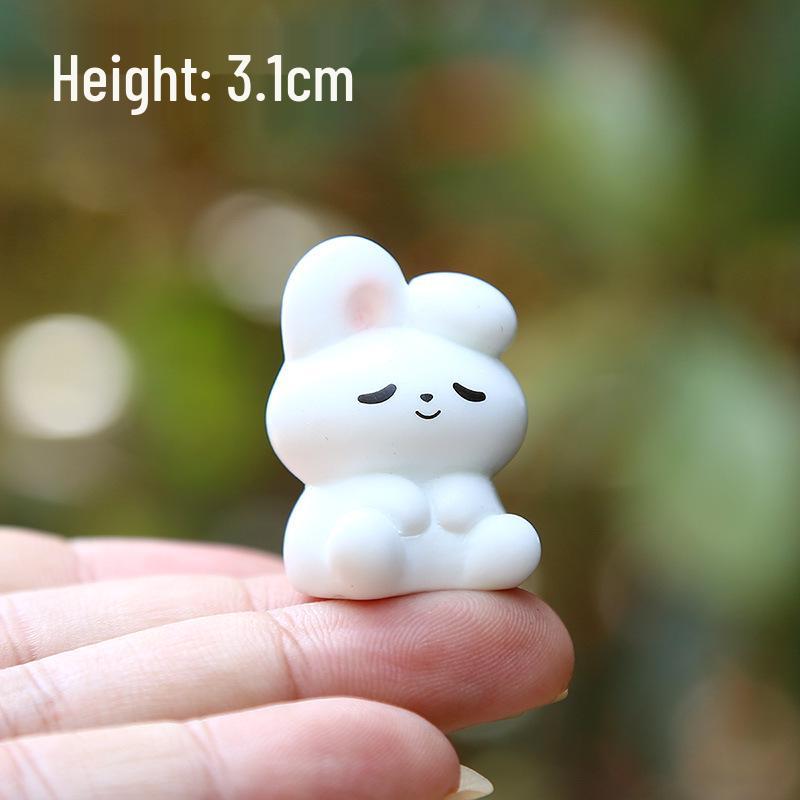 Twelve Zodiac Mini Resin Animal Figurines: Cute Cartoon Style Type E Zodiac