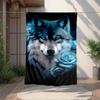 1pc animal blanket, all season lightweight home office outdoor nap multifunctional blanket
