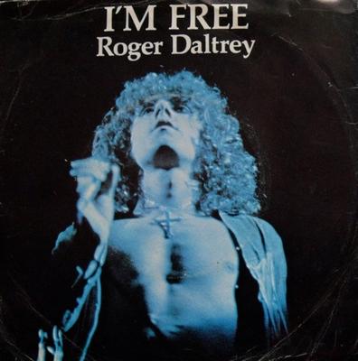 7inch Record ROGER DALTREY - I'm Free ODS66302 Ode Records 1973 UK Rock Used