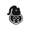 Stylish Black Cat Animal Brooch Unique Kitchenware Inspired Decorative Pin