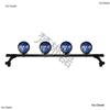 Wuling Zhi Guang/Zhi Xing Hai Shi Van Roof Luggage Rack & Light Bracket with Rain Claw