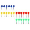 Safety Plastic Tip Darts Durable Replacement Dartset for Two-sided Magnetic Board Indoor Target Games