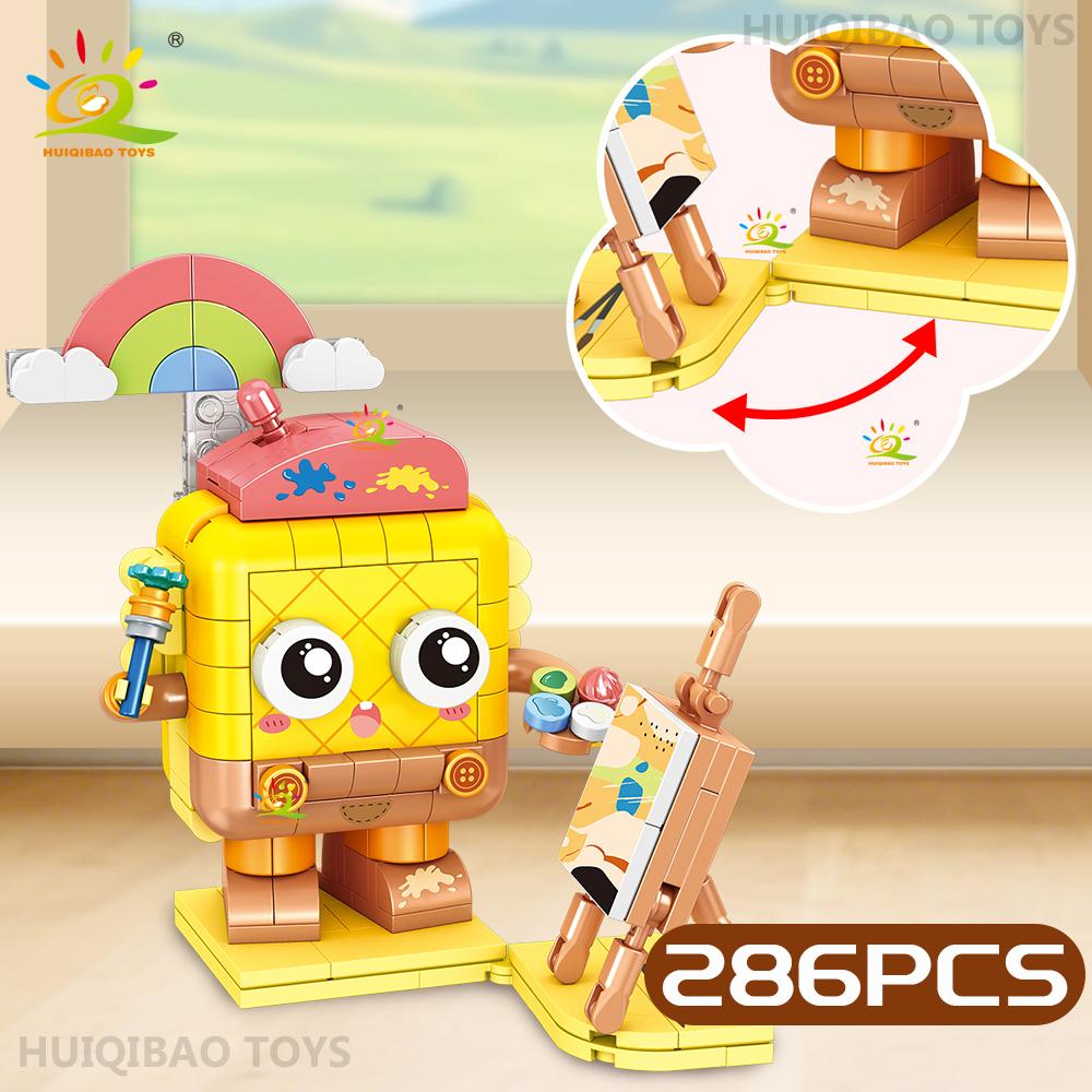 First-Class Huiqibao Self-Assembly Premium-Quality Gourmet Mechanical Machine First-Class Cute First-Class Popcorn Superior-Grade Cake High-Standard