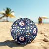 1PC Summer Boat Party Dynamic Number Soccer Ball Size 5 Football Machine Sewn Indoor/Outdoor Universal Football W71