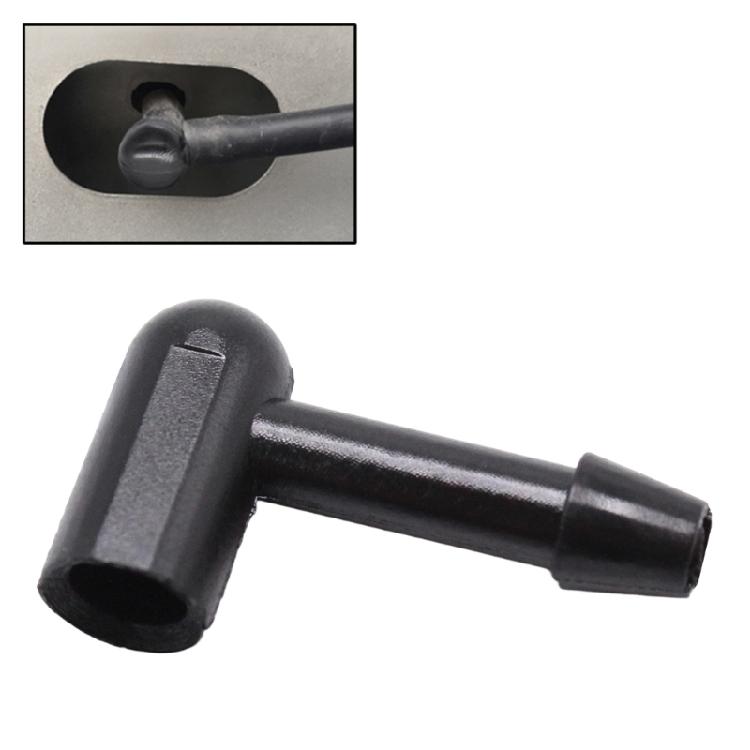 Replacement Windscreen Wipers L Shape Nozzle Hose Connector Automotive Accessory Car Windshield Wiper Water Jet 6680333