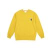 MLB Sweatshirts Unisex Yellow Crew Neck Moderate Regular 31MTC1941-50Y XS