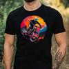 T-Shirt Herren Mountainbiker Motiv Baumwolle Größe XS bis 5XL
