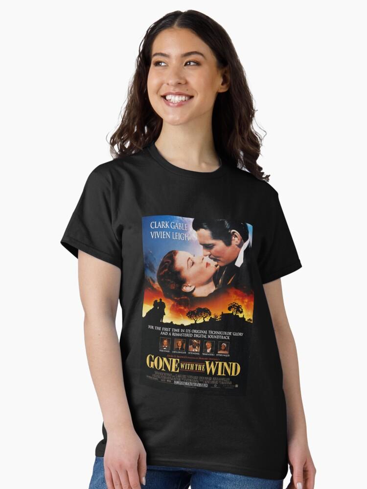 Gone with the Wind Mens Womens Clark Vivien The Wind Gone With The Wind Christmas Classic T-Shirt