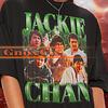 Retro tričko JACKIE CHAN, Vintage tričko Jackie Chan, Trička Jackie Chan, Retro svetr Jackie Chan 90. léta, Merch herce Jackieho Chana Dárek #saf