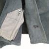 Swiss Army 30s 40s Vintage Prisoner Work Metal Buttons Denim Work Jacket Men's Used