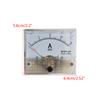 Analog Current Meter Panel Dial-Current Gauge-Pointer Ammeter Microampere Meter