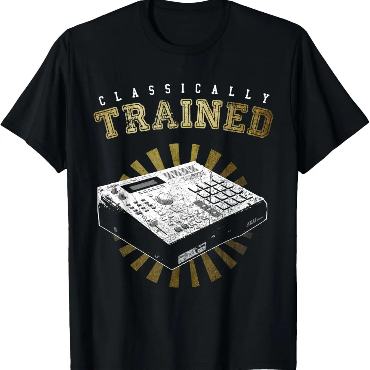 Классически обучен с Akai MPC 2000 Футболка S