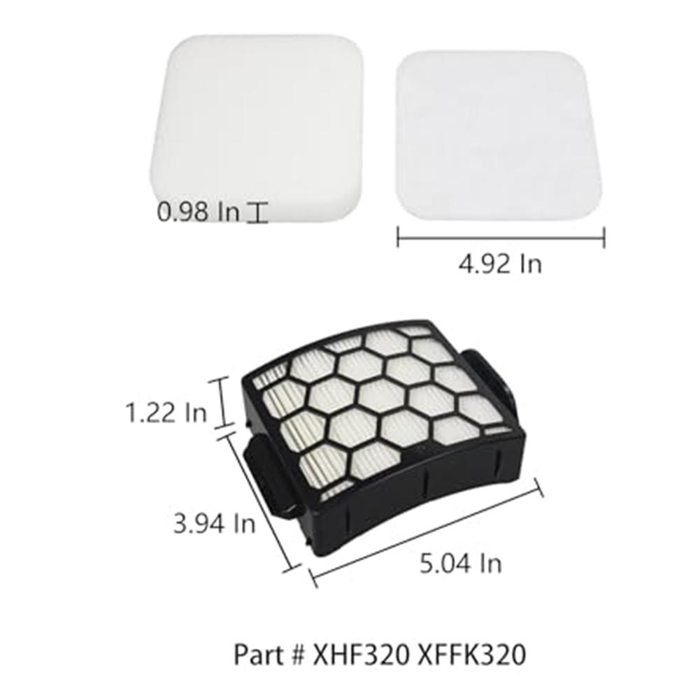 Replacement Filter Set For Shark LA401 LA555 LA700 LA300 LA301 LA322 LA351 LA500 Navigator For Lift For Away Upright Vacuum