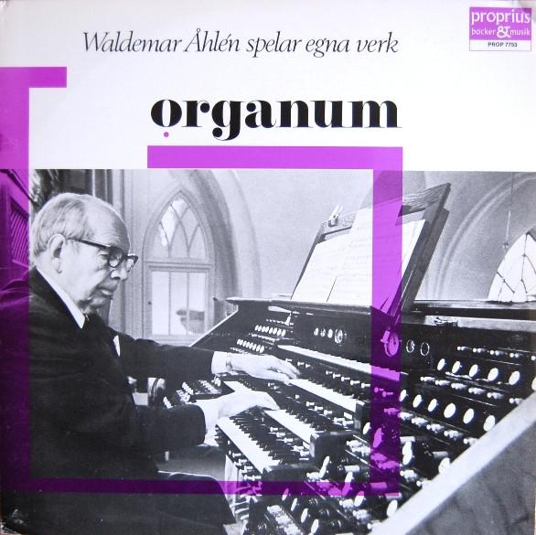 

LP Record WALDEMAR HLN - Organum PROP7753 Proprius 1975 Sweden Classical Used