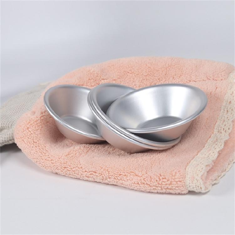 10 Pieces Mini Baking Pans Molds Small Baking Molds Aluminum Alloy Material
