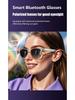 GS03 Polarized Bluetooth Smart Sunglasses: UV & Blue Light Protection, Music & Call Compatible, with Interchangeable Lenses