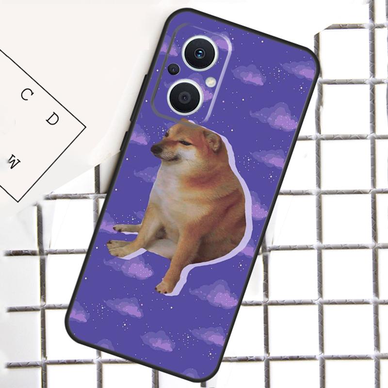 Funny Cheems Doge Phone Case For OPPO Reno 13F 13 12 11 14 F 10 Pro 8T 7 8 Lite OPPO Find X9 X6 X5 X8 Pro Cover
