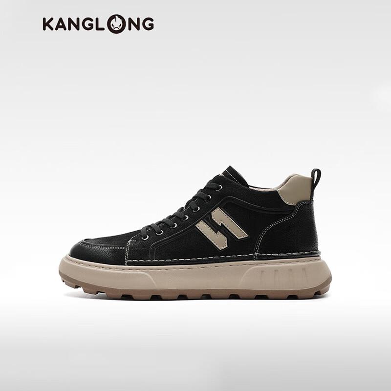 Kanglong Men s Fleece-Lined Casual Sneakers 41
