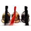 3 Pcs. Set Spartan Helmet Fully Wearable Costume Multiple Colors Decorative Gift