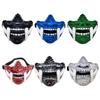 Half Face Protective Masks Prajna Demon Mask for Paintball CS Game Cosplay
