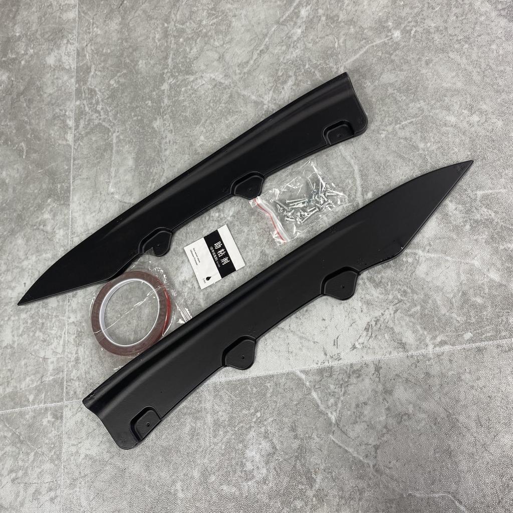 PSM Styl Lesklá Černá Zadní Nárazník Boční Rozdělovač Pro BMW Řady 3 M Paket F30 320d 325i 330i 330d 340i 2012-2019 Bodykity Tuning