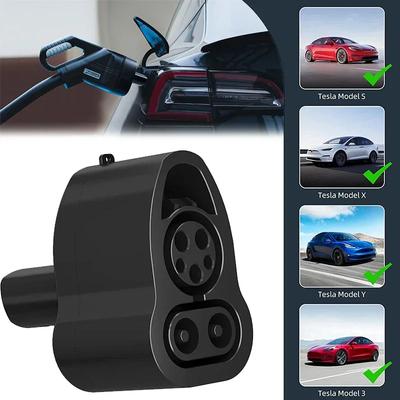 Für Tesla Model 3/X/Y/S EV-Ladegerät DC-Adapter CCS1 zu Tesla 250KW Elektrofahrzeug Konverter Ladestation COMBO Konverter