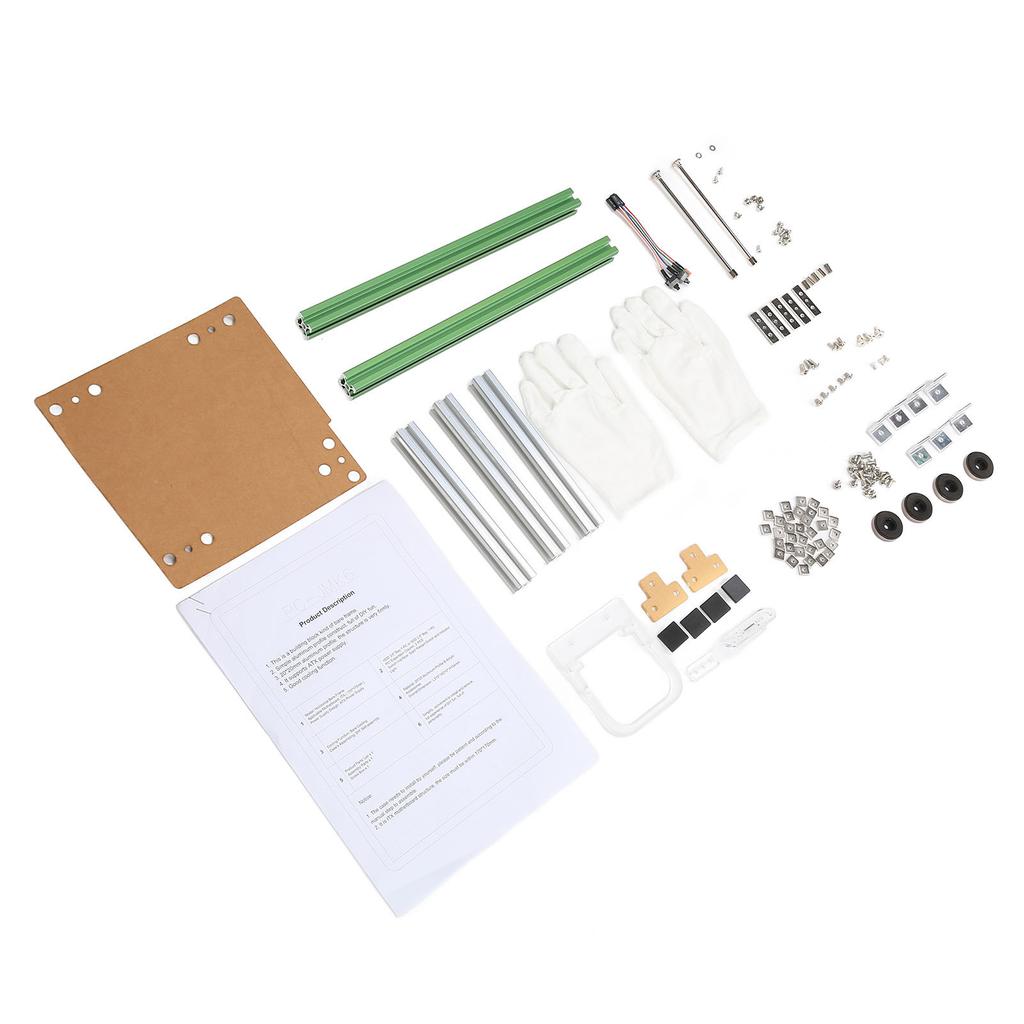 ITX Computer Open Case Bracket Good Heat Dissipation Split Hardware Structure Aluminum Alloy DIY Bare Frame for Home