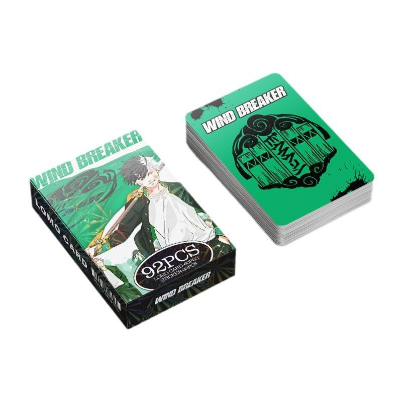 60Pcs/Set Anime Wind Breaker Lomo Card Haruka Sakura Hayato Sou Photocard HD Print Photo Card Game Fans Collection Gift