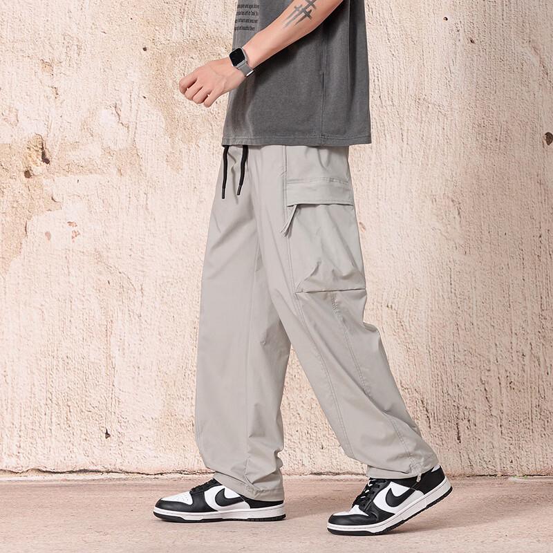Men's Casual American Style Straight-Leg Pants