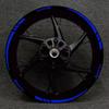 Universal Motorcycle Wheel Rim Stripe Wheel Decal Tape Sticker 18-21 Inch Sport Wheel Decals Road Bike Reflective Sticker