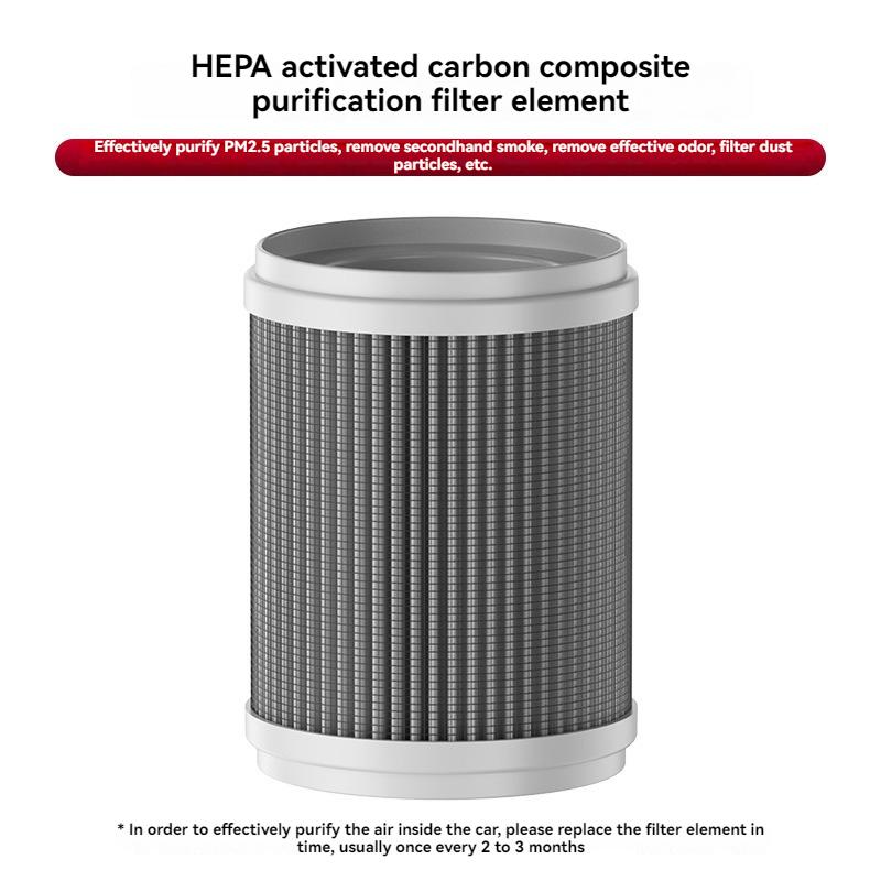 Hotel Commercial Aromatherapy Car Air Purifier LED Light Activated Carbon H13 HEPA Filter Quiet Smart Touch Purifier