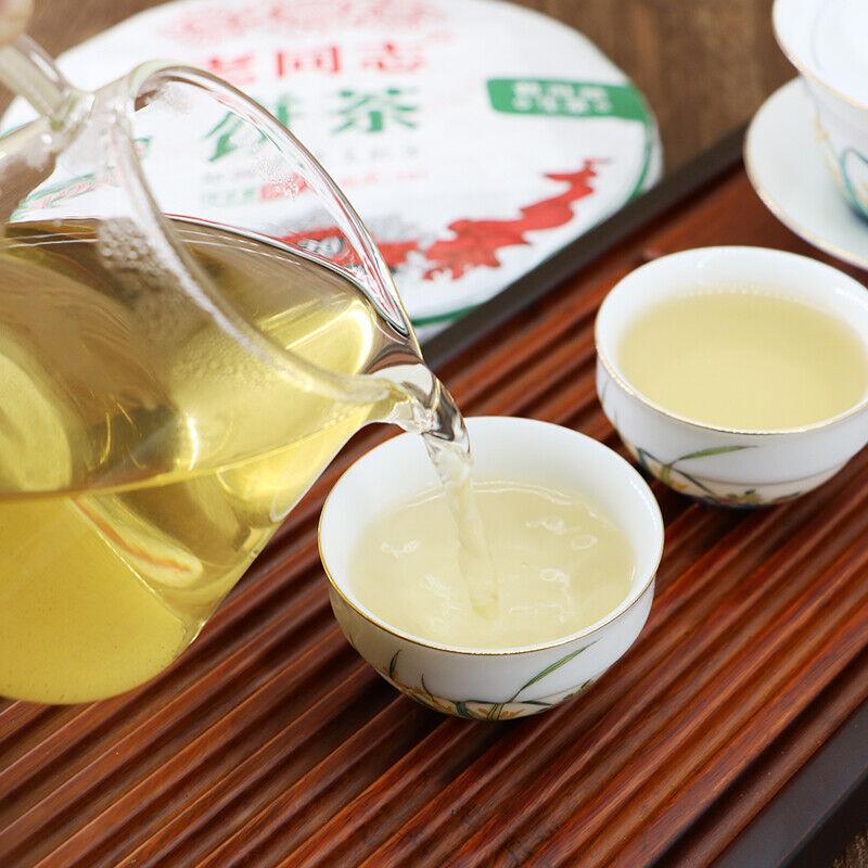 2019 Yunnan Puer Tea 357g Lao Tong Zhi Haiwan Old Comrade 9948 Raw Pu Er Tea 191