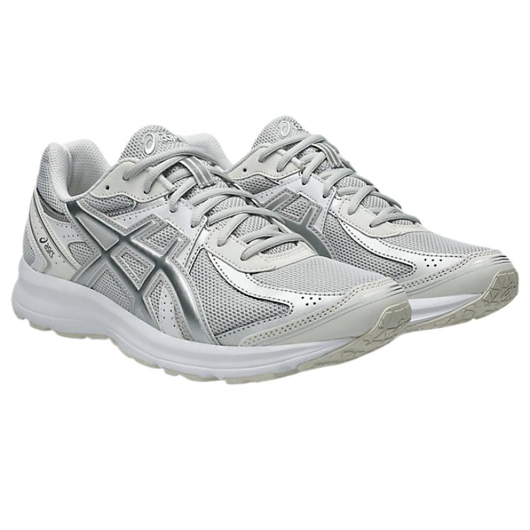 Asics Jog 100S Fashion Comfortable Trendy Minimalist Shock Absorption Low Top Running Shoes Unisex Sneakers Gray 1203A684-021