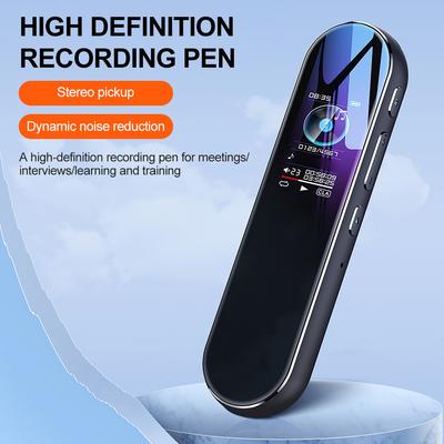 Multi-function 64g Digital Voice Recorders Stereo Sound Record Player Noise Reduction Microphones Dictaphone Pen Mp3 Player