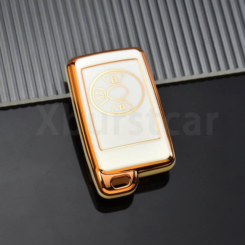 

Auto Shell Fob Holder for Toyota Noah Tarago Mark X RAV4 Voxy Corolla Yaris Estima Soft TPU Car Key Case Cover Accessories