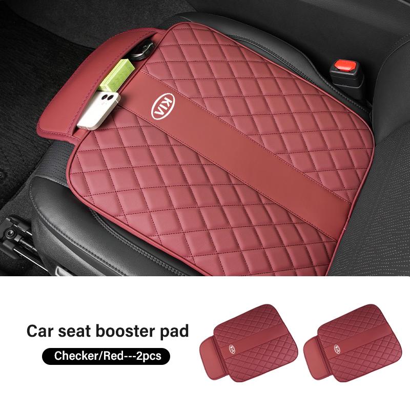 AABIU1 Car Seat Cover Leather Non-slide Protector Pad Accessories For KIA K5 K2 Rio Optima Sportage Venga Sorento Stonic Forte