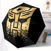 1pc Transformers Autobots Automatic Open/Close Umbrella, Portable 3-Fold Compact Umbrella for Men & Women, Perfect Gift for Birthday144