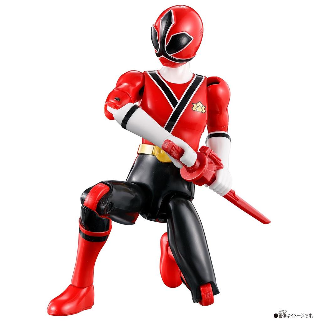 Action Hero Shinken Red Super Sentai Series Samurai Sentai Shinkenger [BANDAI]