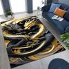 Magic Dragon Mythology Art Chinese Loong Cartoon Rug for Bedroom Living Room Sofa Home Doormat Decor, Large Non-slip Floor Mat