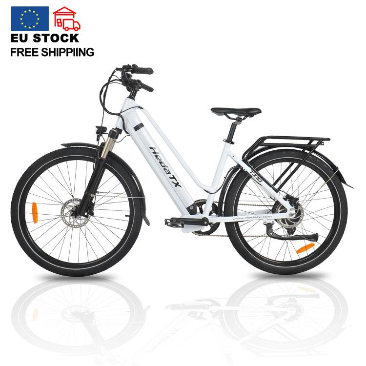 Hedatx TX10 Mountain Adult Electric Bicycle With Seat 27.5 Inch Off-Road Tires EBike 48V15.6Ah Battery 350W Motor Outdoor All-Terrain Electric Bike