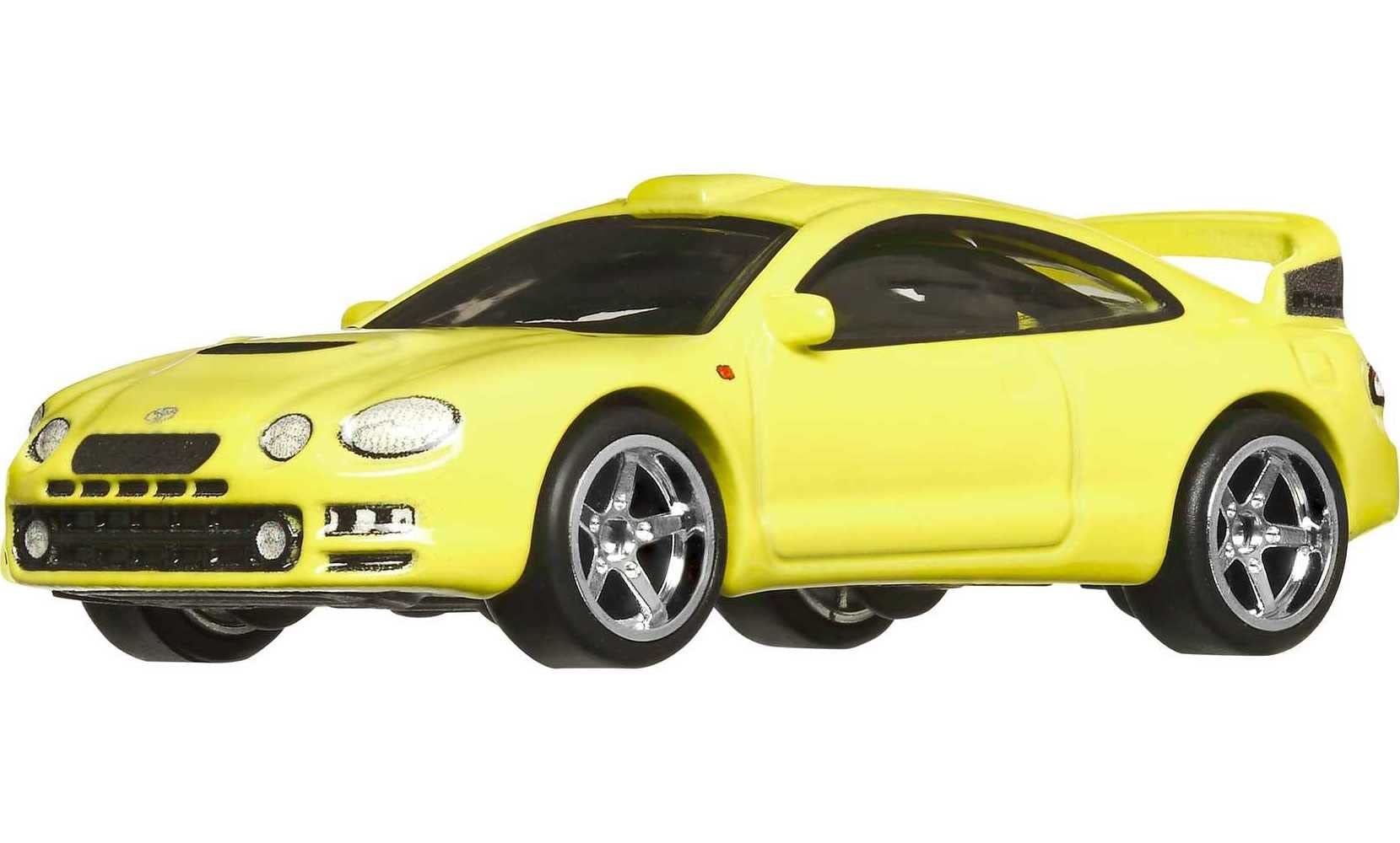 Hot Wheels Car Culture Mountain Drifters Toyota Celica 3 и HCJ82 Желтая  95 GT-FOUR (Возраст до)