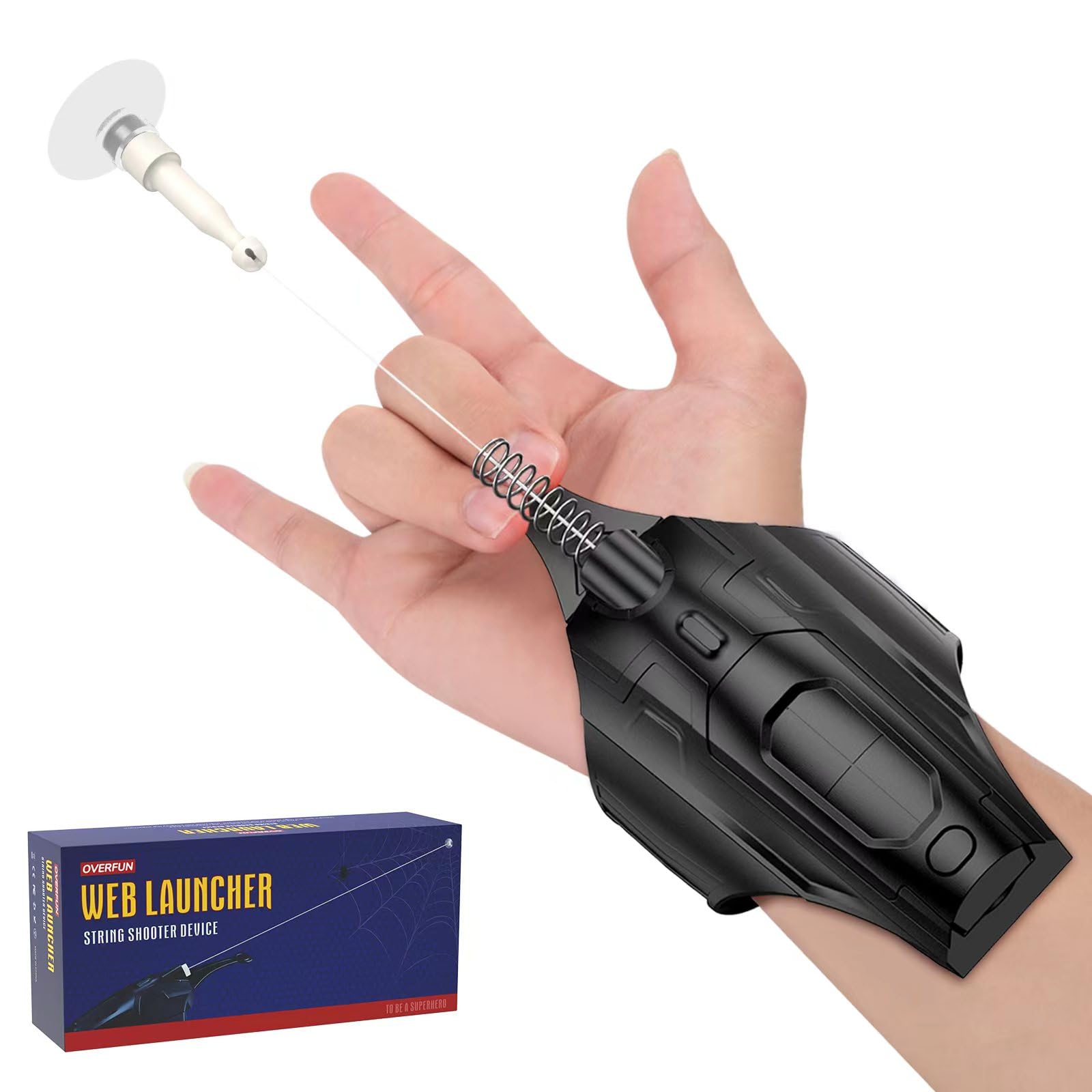 

[Yugoo] Веб-пускова установка Веб-стрілялка Павук Стрілянка з USB-акумулятором Канатна установка Веб-стрілялка Брасери Декоративний реквізит Приладдя для вечірок