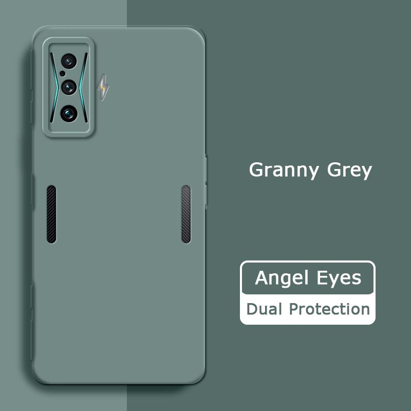Angel Eyes Square Tekutý silikonový zadní kryt pro Xiaomi POCO F4 GT F4GT 5G Ochranné pouzdro na fotoaparát na telefon POCOF4GT Fundas