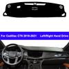 Auto Car Dashboard Cover DashMat Carpet Cape For Cadillac CT6 2016 2017 2018 2019 2020 2026 Center Console Protector Sun-Shade