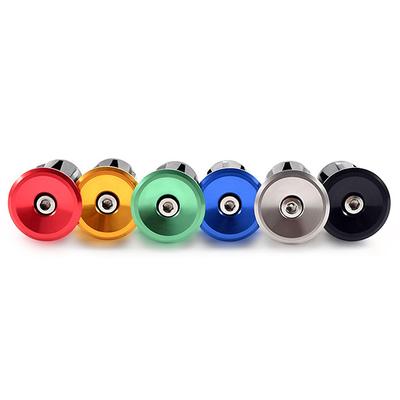 1Pair Bike Handle Bar Cap End Plugs Bike Bicycle Aluminum Alloy Handlebar Grips Handle Bar Cap End Plugs Bicycle Parts 8 Colors