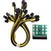 DPS-1200FB A 1200W PSU Power Supply + Breakout Board + 12pcs 6pin-to-8pin Cables